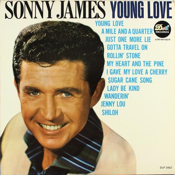 Capa do álbum "Young Love", de Sonny James