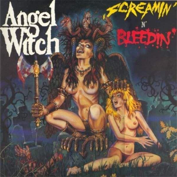 Capa do Álbum "Screamin' N' Bleedin'", de Angel Witch