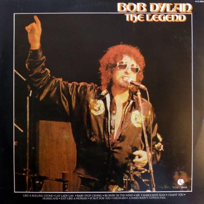 Album cover of "The Legend" by Bob Dylan