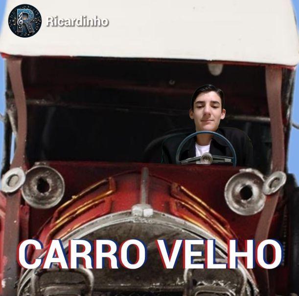 Portada de Álbum "Carro Velho", de Ricardinho Cantor