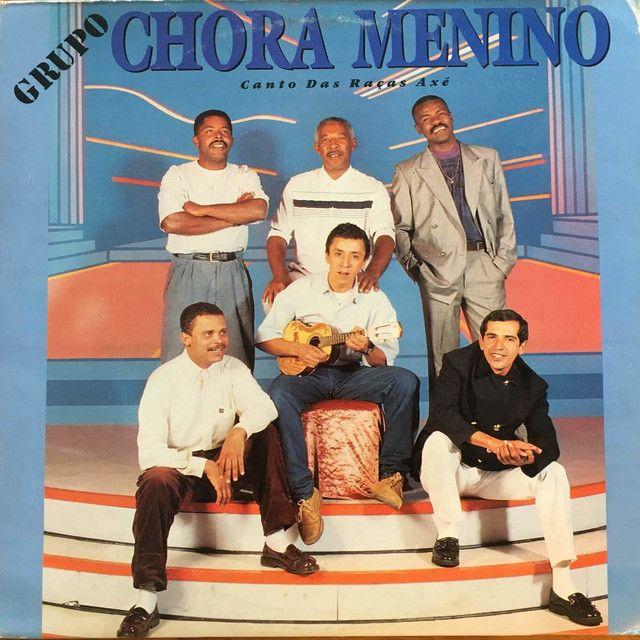 Portada de Álbum "Canto da Raça Axé", de Grupo Chora Menino