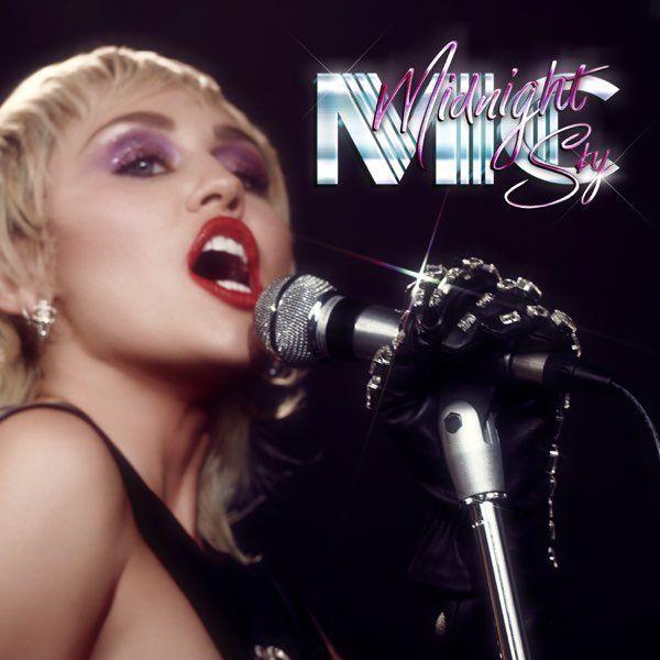 Portada del álbum "Midnight Sky", de Miley Cyrus
