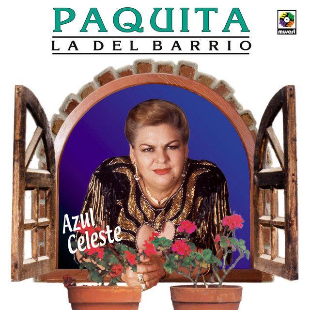 Portada de Álbum "Azul Celeste", de Paquita La Del Barrio