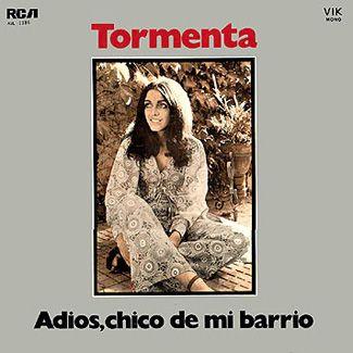 Album cover of "Adiós, Chico de Mi Barrio" by Tormenta