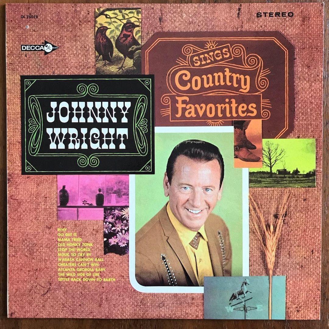Portada de Álbum "Sings Country Favorites", de Johnny Wright