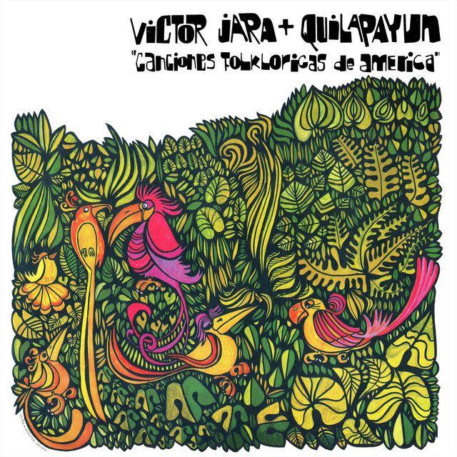Portada de Álbum "Canciones Folklóricas de América", de Victor Jara