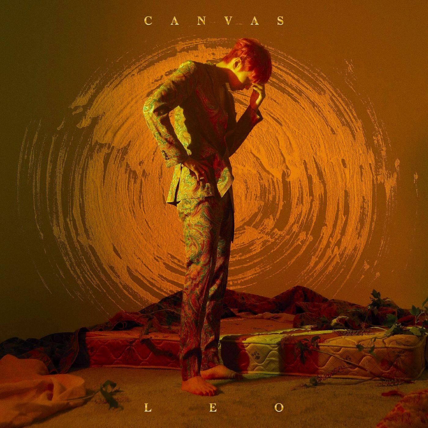 Portada de Álbum "Canvas", de LEO (K-Pop)