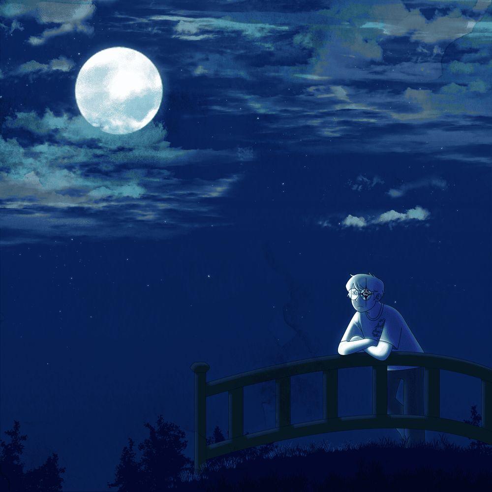 Portada de Sencillo/EP "luar ", de Duddz