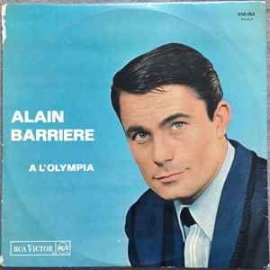Capa do Álbum "A L'Olympia", de Alain Barrière