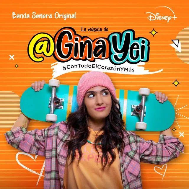 Portada de Álbum "La música de @Gina Yei: #ConTodoElCorazónYMás ", de Gina Yei