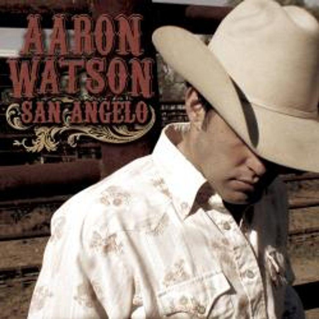 Portada del álbum "San Angelo", de Aaron Watson
