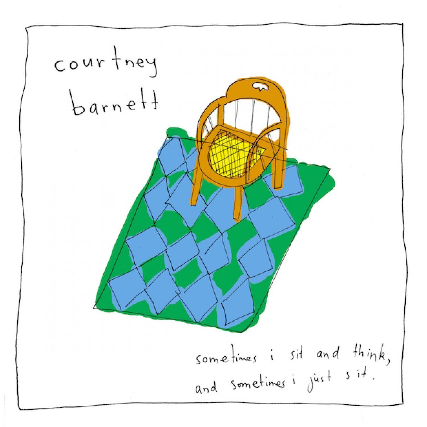 Portada de Álbum "Sometimes I Sit and Think, And Sometimes I Just Sit", de Courtney Barnett