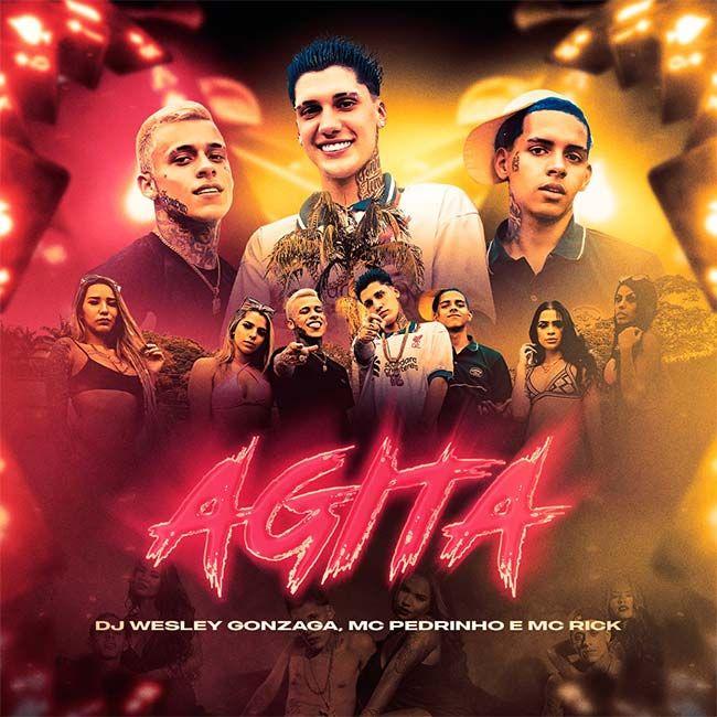 Portada de Sencillo/EP "Agita", de MC Pedrinho