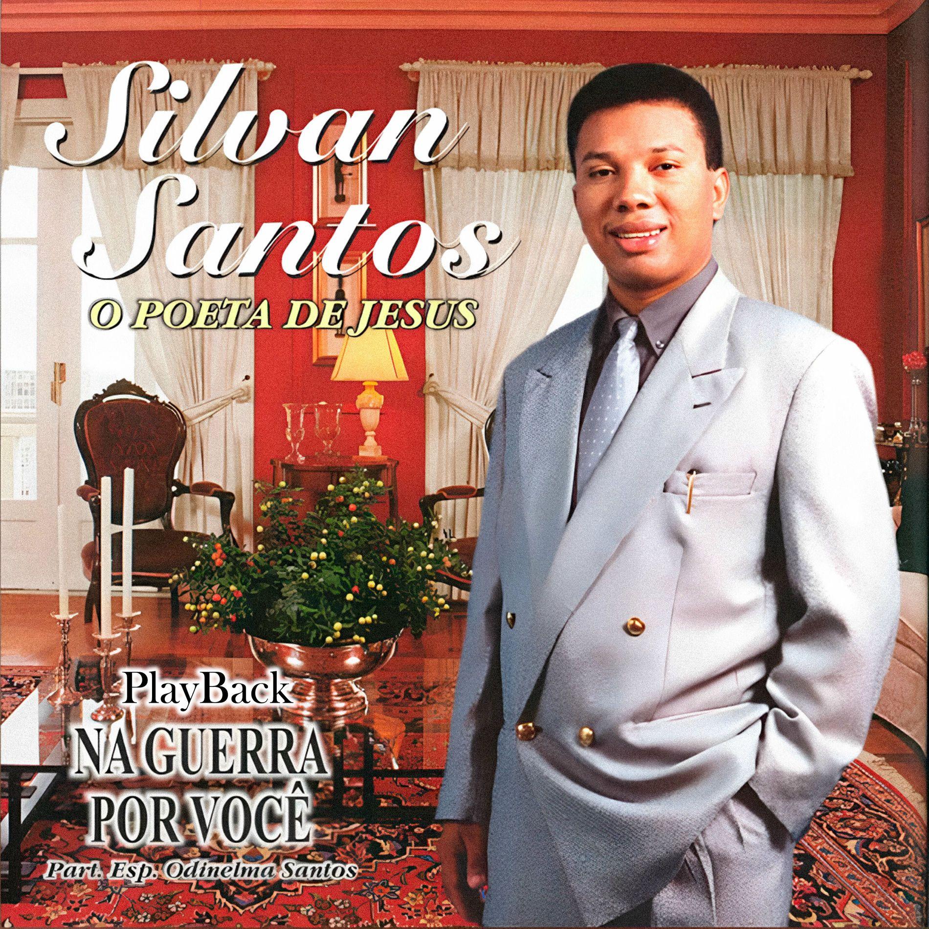 Portada de Álbum "Na Guerra Por Você", de Silvan Santos