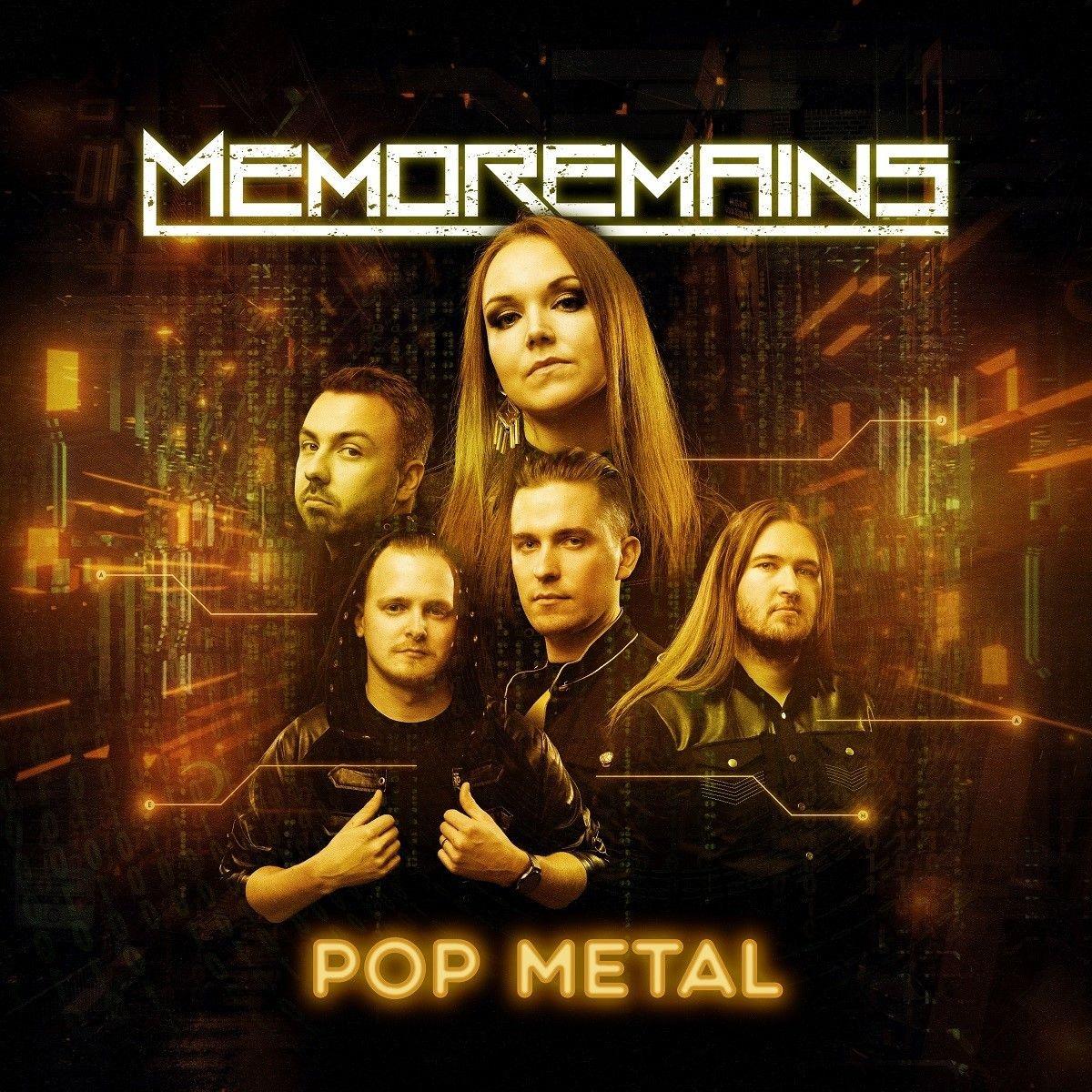 Portada de Álbum "Pop Metal", de Memoremains