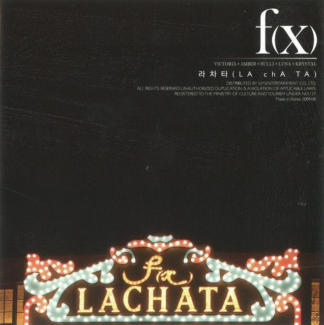 Portada de Sencillo/EP "LA chA TA", de f(x)
