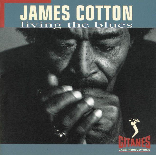 Capa do álbum "Living The Blues", de James Cotton