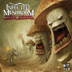 Portada de Álbum "Army of Mushrooms", de Infected Mushroom