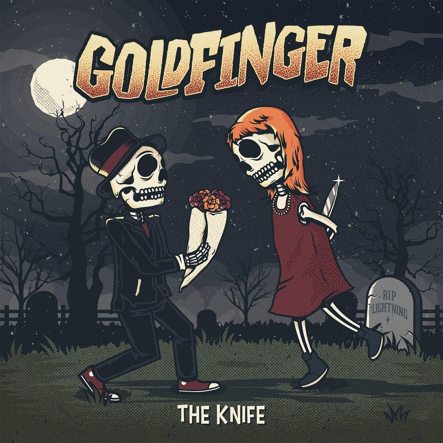 Capa do Álbum "The Knife", de Goldfinger
