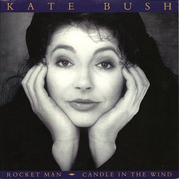 Capa do álbum "Rocket Man / Candle In The Wind", de Kate Bush