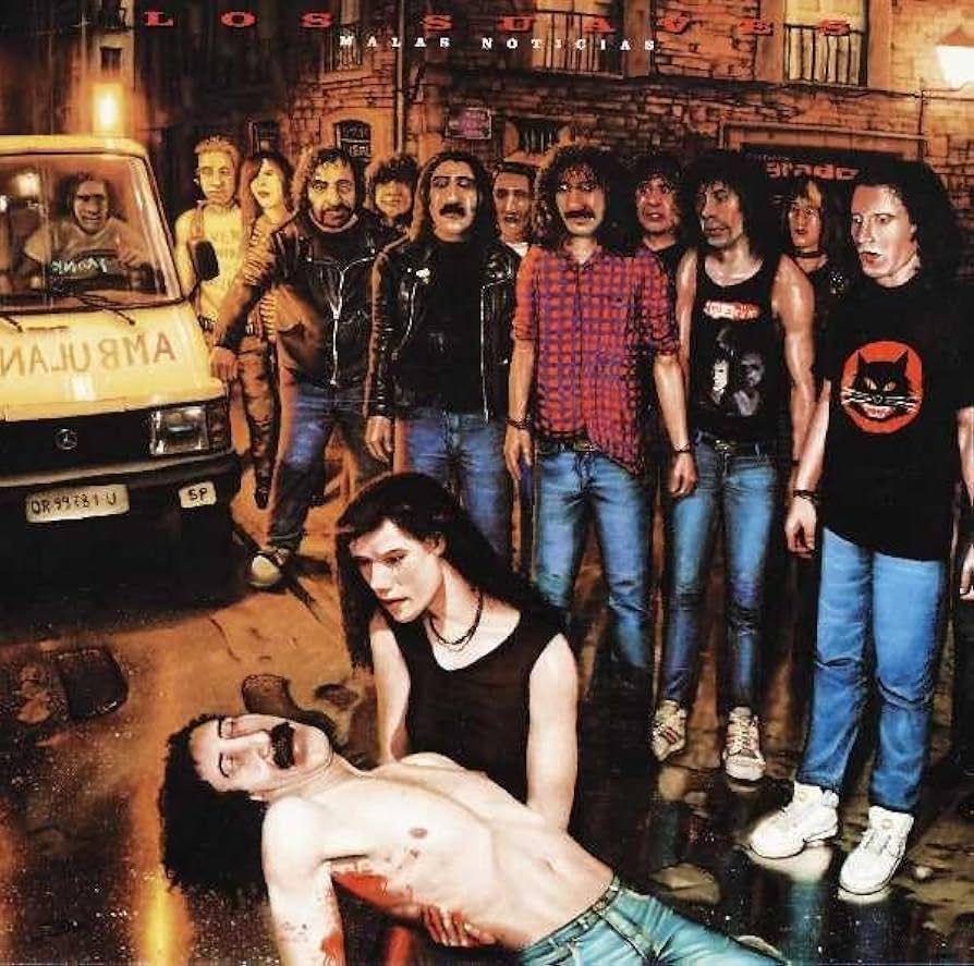 Portada de Álbum "Malas Noticias", de Los Suaves