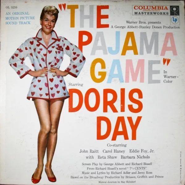 Portada de Álbum ""The Pajama Game"", de Doris Day