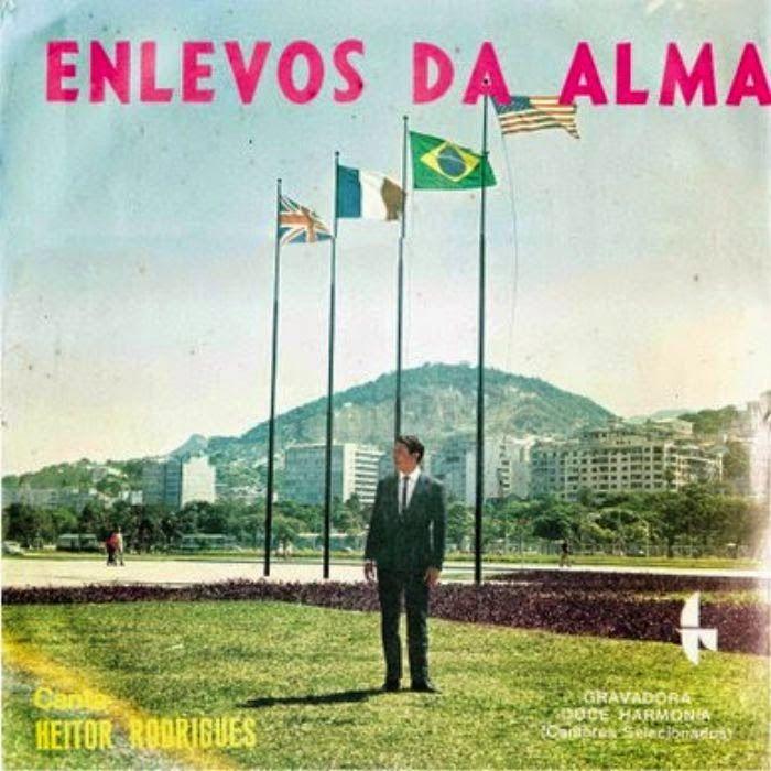 Portada de Álbum "Enlevos da Alma", de Heitor Rodrigues