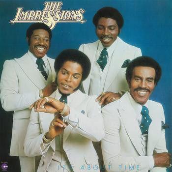 Capa do Álbum "It's About Time", de The Impressions