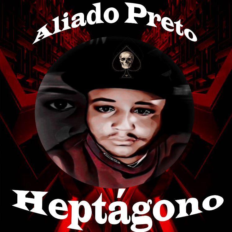 Portada de Álbum "Heptágono", de Aliado Preto