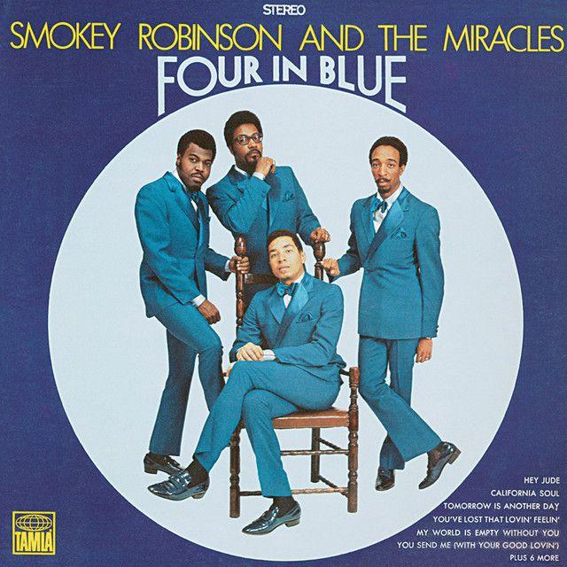 Portada de Álbum "Four In Blue", de The Miracles