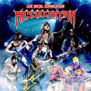 Album cover of "Live Metal Espancation" by Massacration