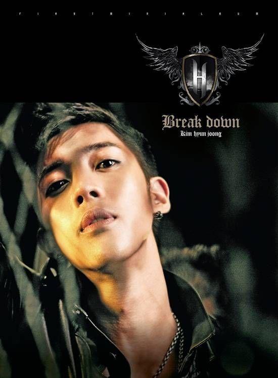 Portada de Álbum "Break Down", de Kim HyunJoong