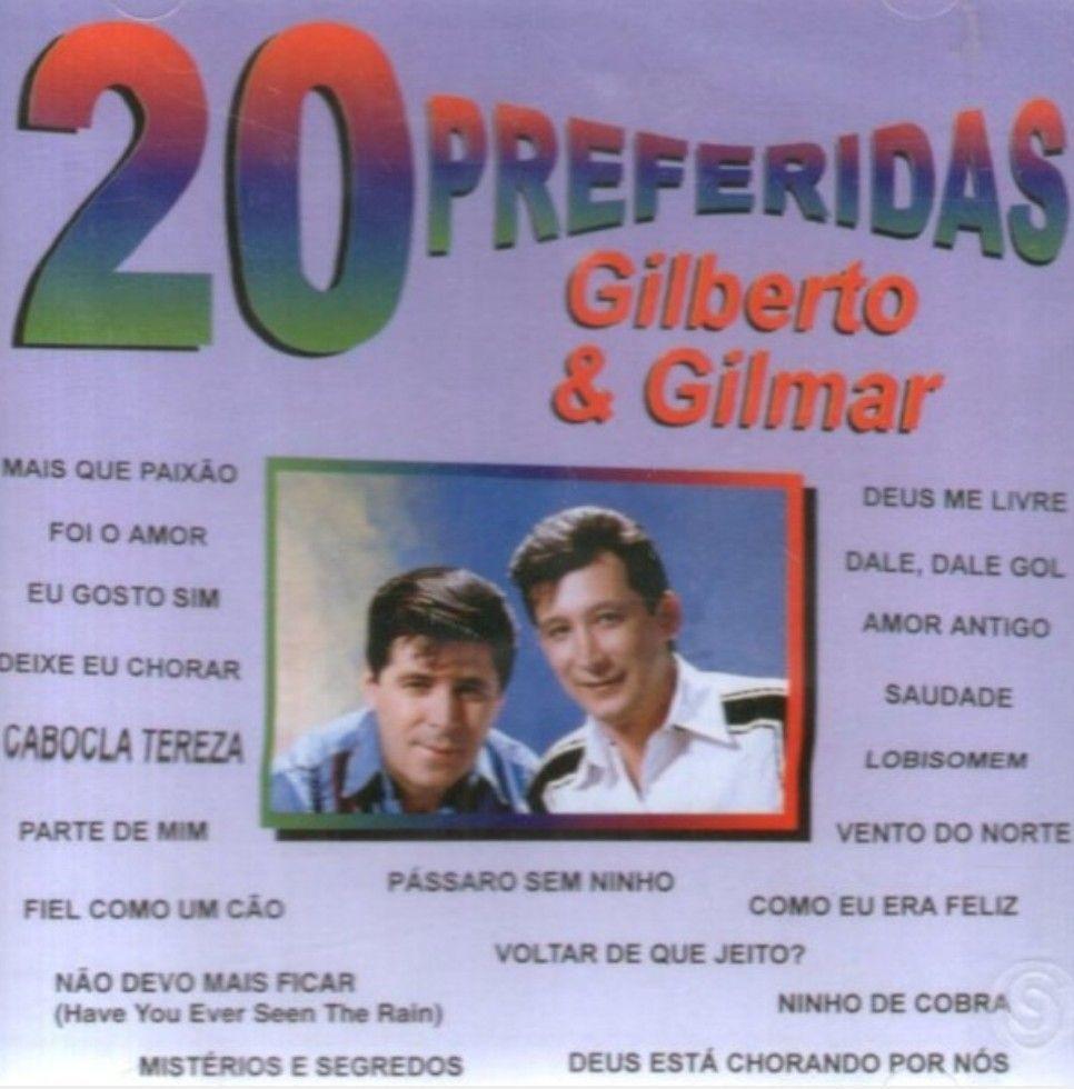 Capa do Álbum "20 Preferidas", de Gilberto e Gilmar