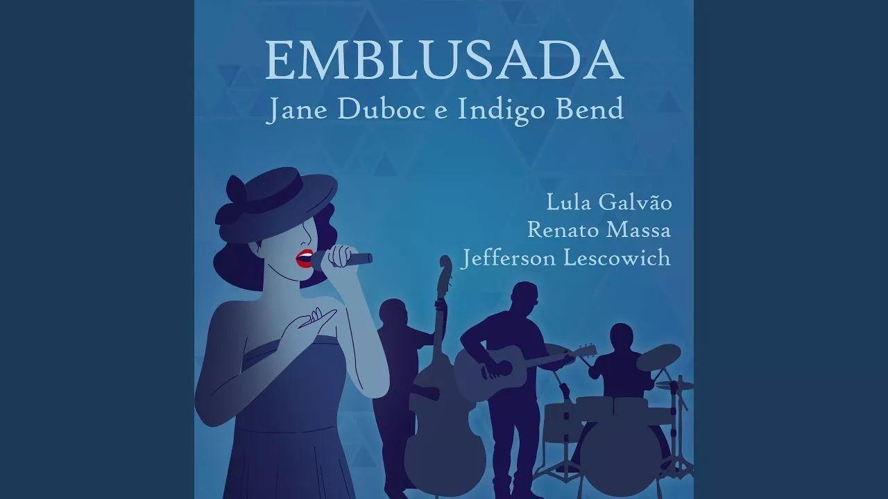 Portada del álbum "Emblusada ", de Jane Duboc