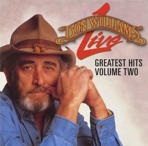 Capa do álbum "Don Williams Live - Greatest Hits Volume 2", de Don Williams