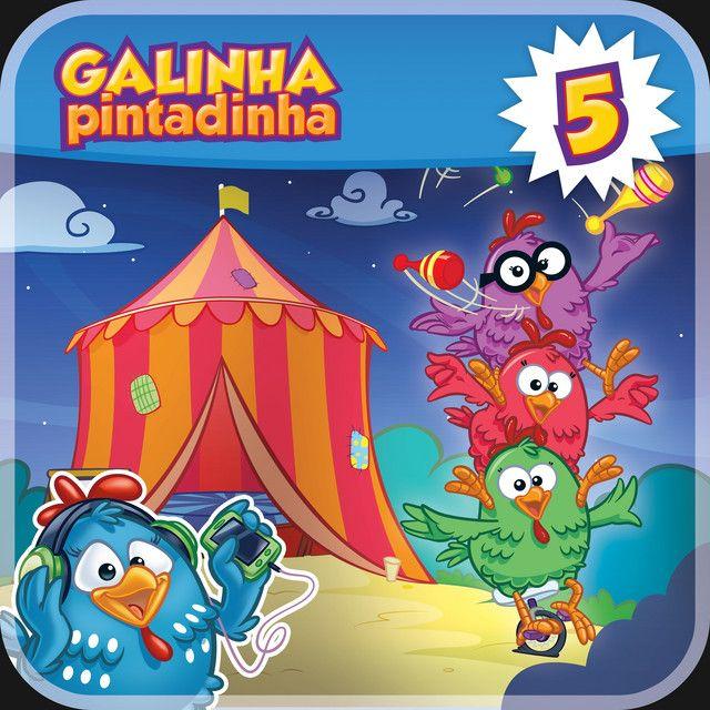 Portada de Sencillo/EP "Circo das Galinhas", de Galinha Pintadinha