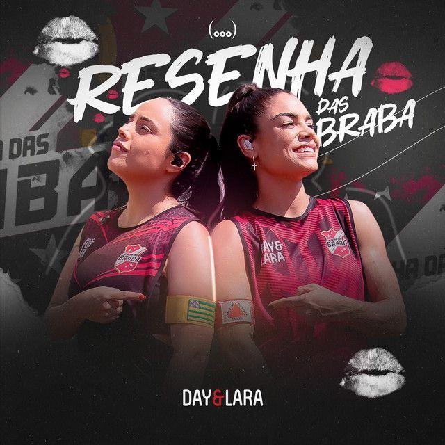 Portada de Álbum "Resenha das Braba", de Day e Lara