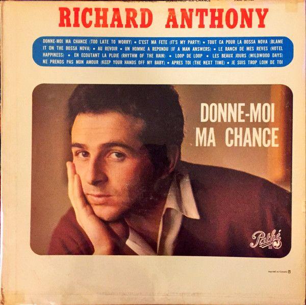 Capa do álbum "Richard Anthony (1963)", de Richard Anthony