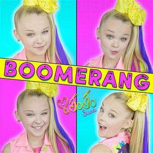 Portada de Sencillo/EP "Boomerang", de JoJo Siwa