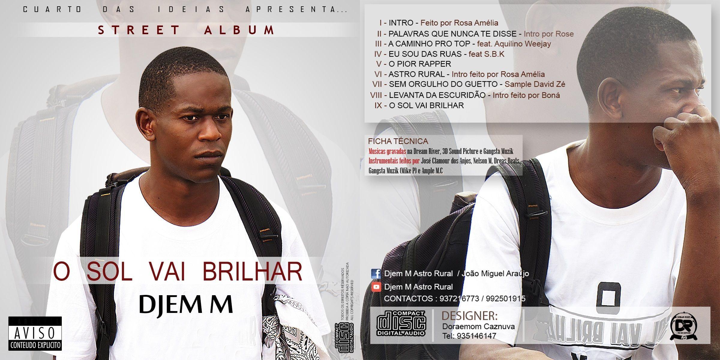 Portada de Álbum "O Sol Vai Brilhar", de DJEM M ASTRO RURAL