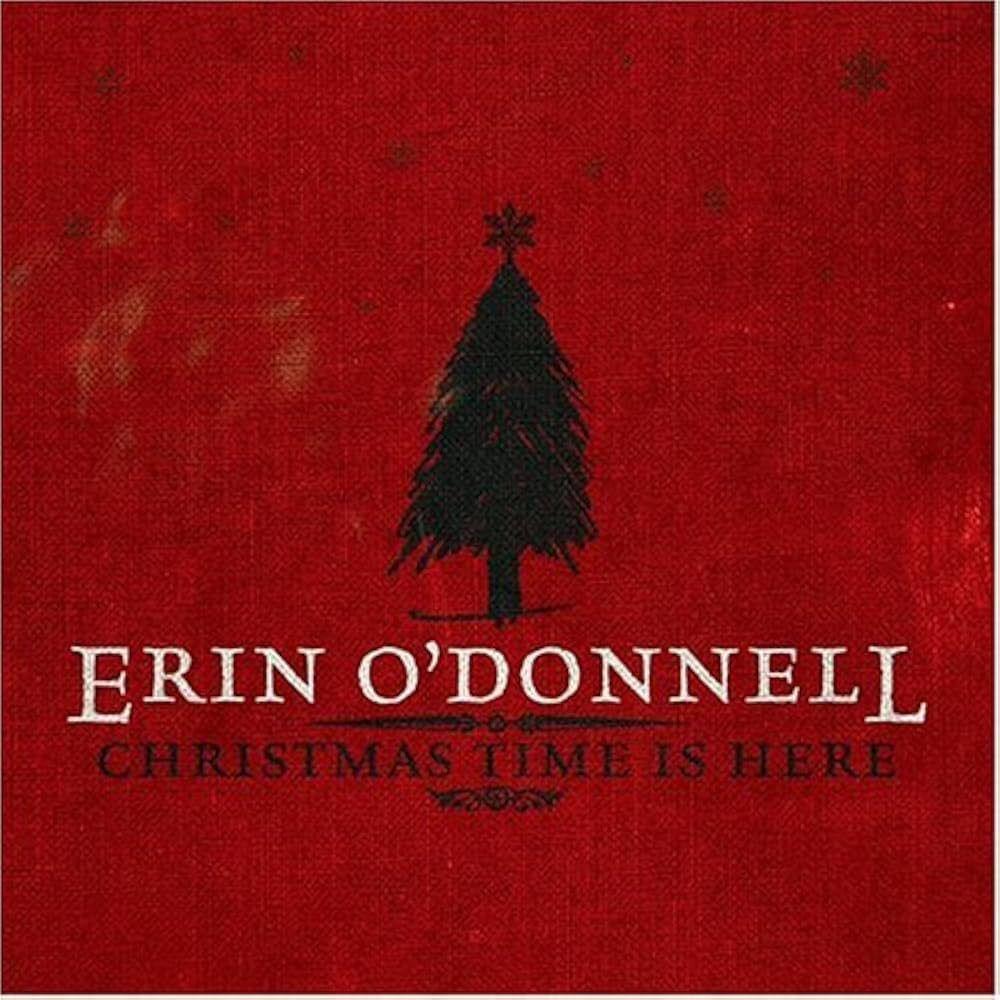 Capa do Álbum "Christmas Time Is Here", de Erin O'Donnell