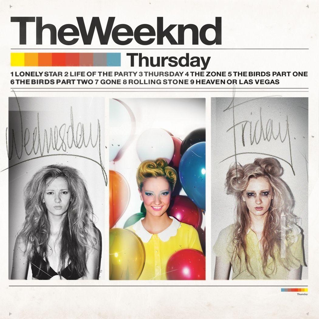 Capa do Álbum "Thursday - Original", de The Weeknd
