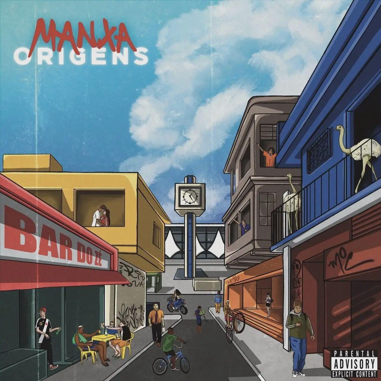 Single/EP cover of "Origens" by Manxa