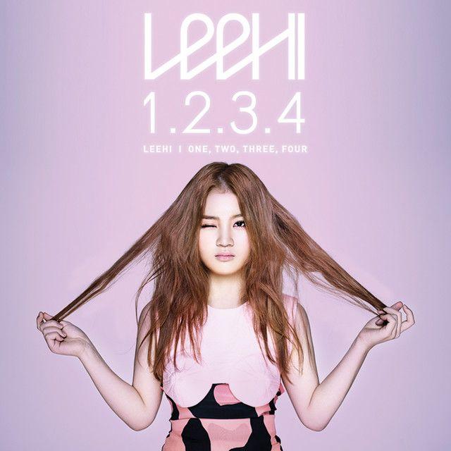 Portada de Sencillo/EP "1,2,3,4", de Lee Hi