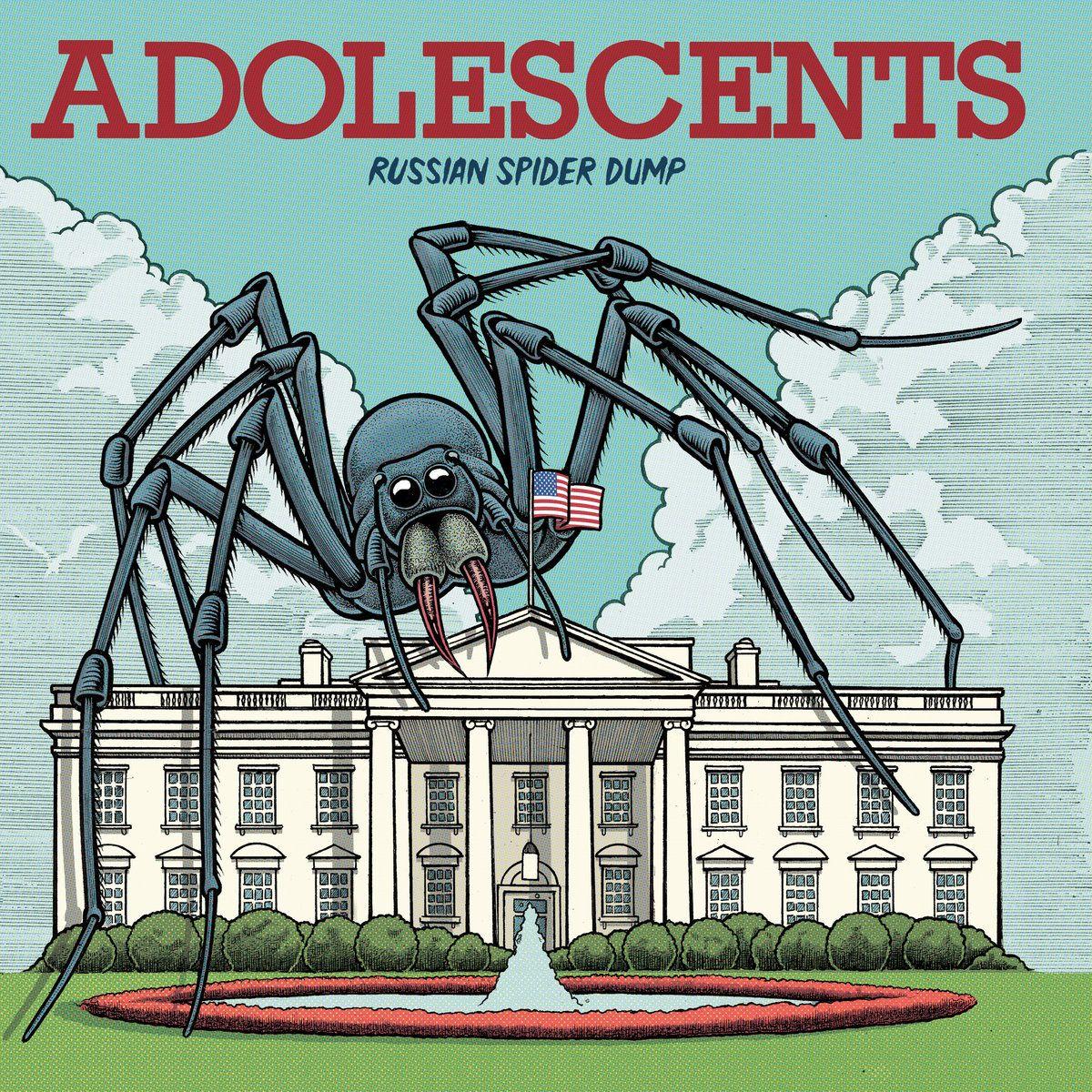 Portada de Álbum "Russian Spider Dump", de The Adolescents