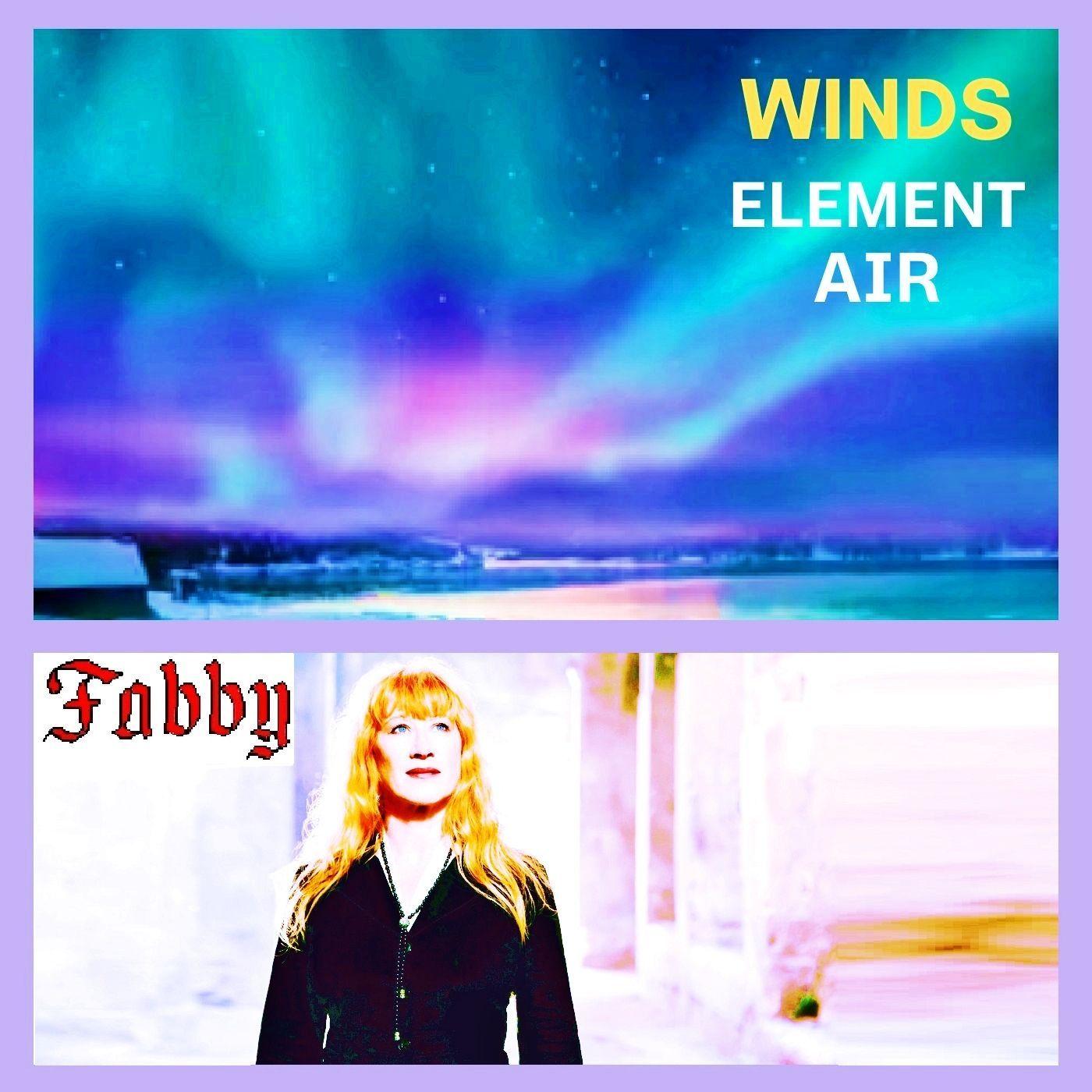 Capa do álbum "The Five Elements Winds Element Air", de Fabby