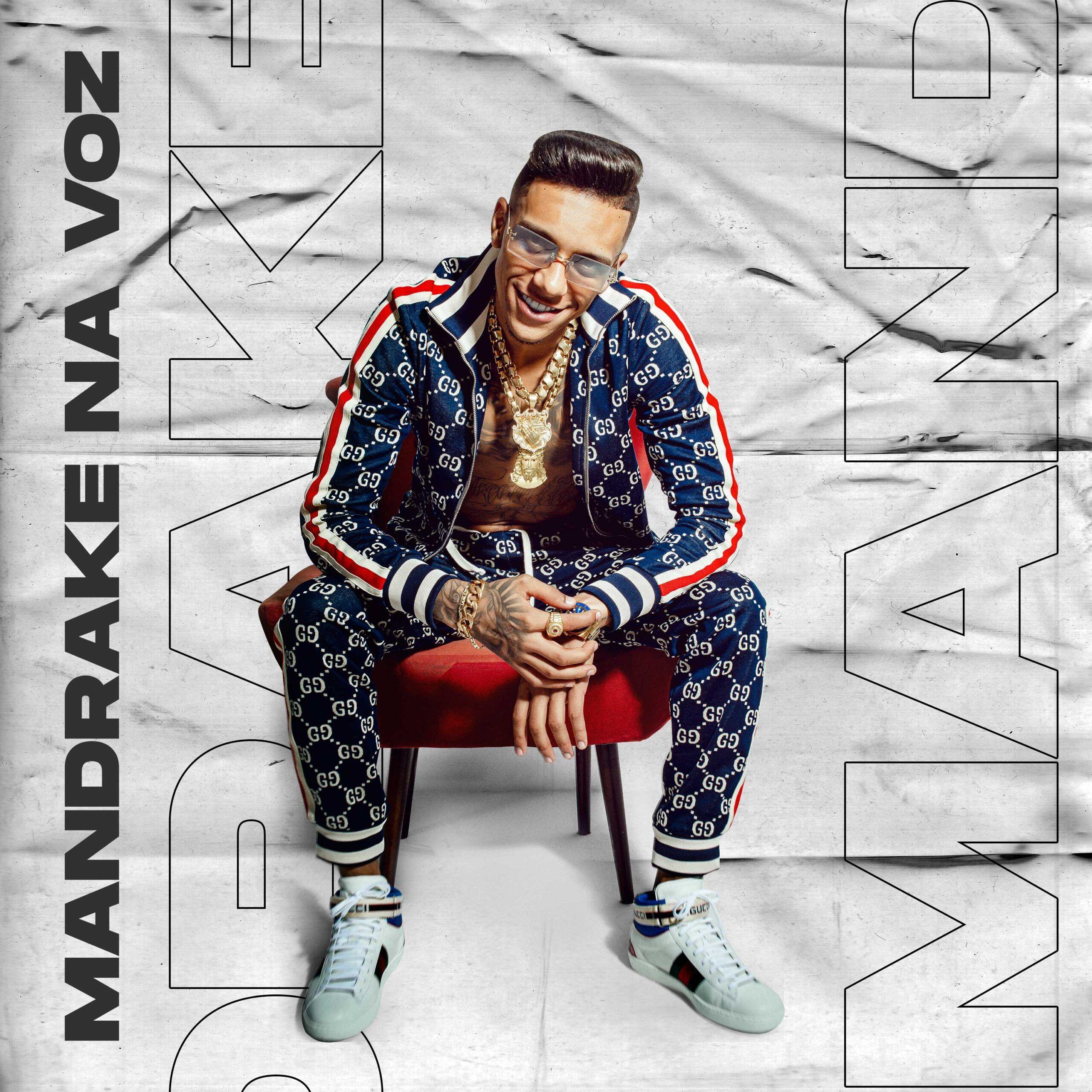 Portada de Álbum "Mandrake Na Voz", de MC Paulin da Capital