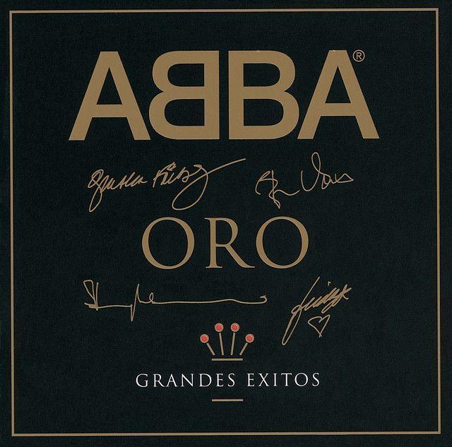 Album cover of "Oro: Grandes Éxitos" by ABBA
