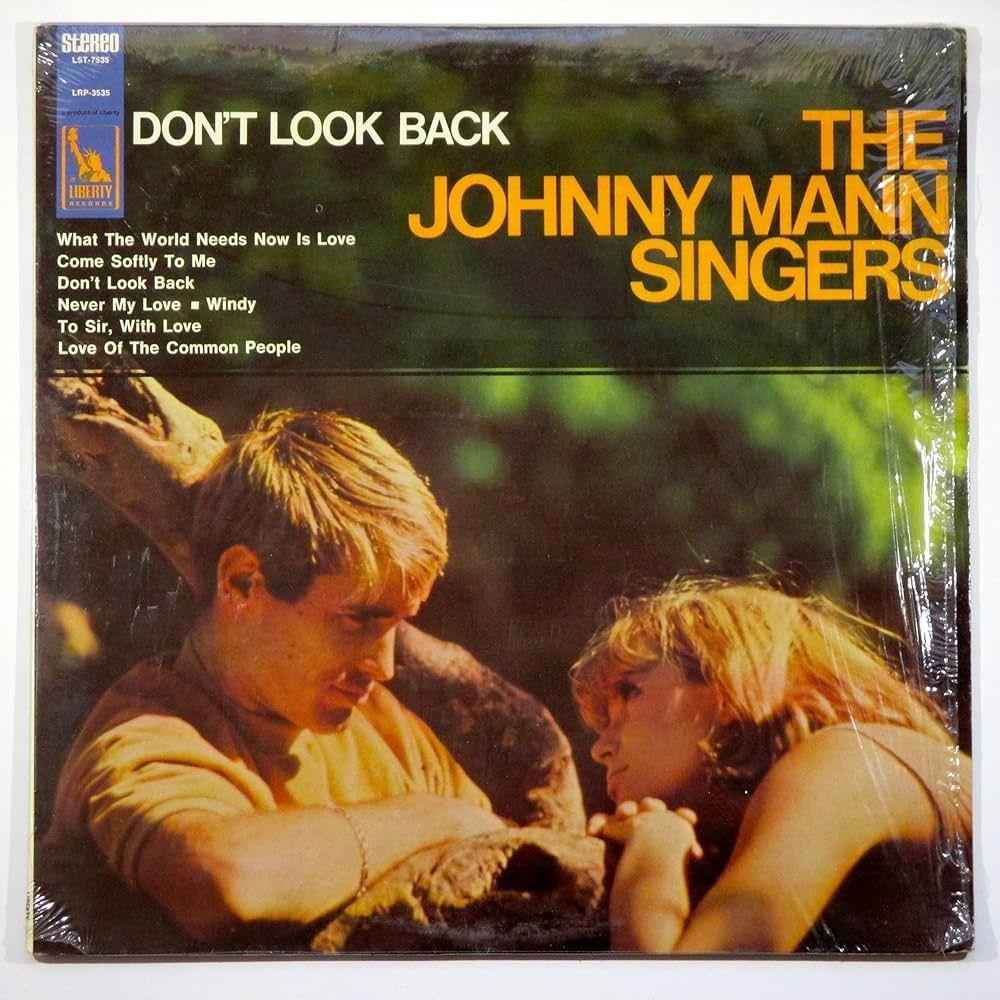 Portada de Álbum "Don't Look Back", de Johnny Mann Singers