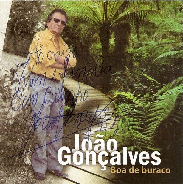 Portada de Álbum "Boa de Buraco", de João Gonçalves